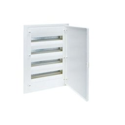 VF418PES Tableau électrique encastré vf golf 4 rangées 72 modules blanc opaque+QC - Hager