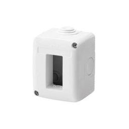 Conteneur Protégé 1 Module Gris RAL 7035 Adapté Aux Appareils IP40