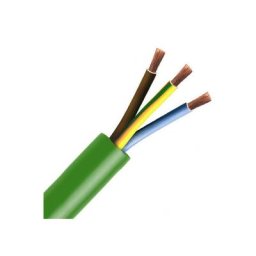 Câble Électrique Vert 3 x 4mm² zh RZ1-K (as) Libre de Halogènes (Couper à Mesure) Iluminashop