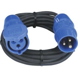 REV - 0577710555 alimentation Rallonge 16 a noir 5.00 m