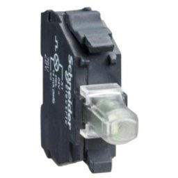 Elément lumineux Telemecanique led vert 24V ZBVBG3