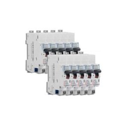 Legrand - DNX3 lot de 10 disjoncteurs 10A auto ph+n courbe c 4.5KA 230V - LOT406782