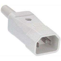 Connectique pour appareils réfrigérants Bachmann 915.271 mâle Nombre total de pôles: 2 10 a blanc 1