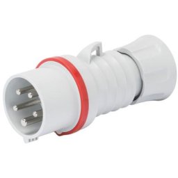 Gewiss - Fiche mobile droite hp Connexion à vis 3P+T 16A 380-415V 50-60Hz 6h Rouge IP44/54