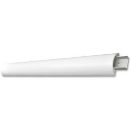 Moulure clipsable Thea, cache-câble+ruban led, 23x65mm, ps, 1,2 m - Blanc