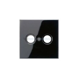 Cache pour prise tv black Jung ls 990 tv