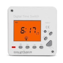 Minuterie électronique monobloc 220V minuterie numérique programmable interrupteur de commande
