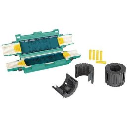Hellermanntyton - Kit de raccordement avec gel intégré et presse-étoupe Reliseal V56