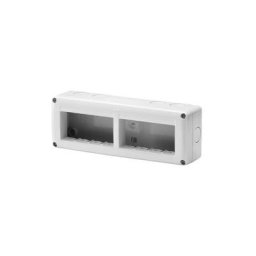 Gewiss - Conteneur Protégé 8 Modules Gris ral 7035 Adapté Aux Appareils IP40