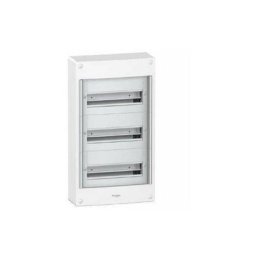 PRAGMA13 surface box 3 rangées de 39 modules sans porte Schneider Electric