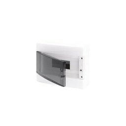 Boîte décorative à parois lisses 8 modules préparés pour accueillir des multiprises IP40