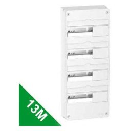 Coffret électrique 52 Modules - 4 Rangées de 13 modules R9H13404 - se
