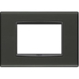 Vimar - Eikon placca classic 3 modules reflex color antracite 20653.42