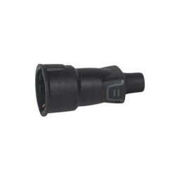 Socle 2P TT 16A caoutchouc noir - LEGRAND