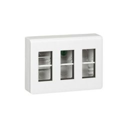 078883L Boîte de poste de travail en saillie Mosaic pour modules 3x4, blanc - Legrand