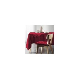 Douceur D'intérieur - Nappe rectangulaire coton recyclé (L240 cm) Mistral Bordeaux