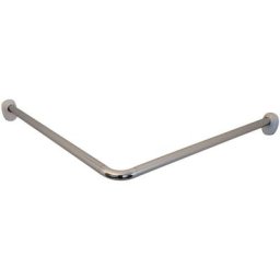 Ridder - Tringle de rideau de douche coin universelle 25 mm Chrome 59500 n/a