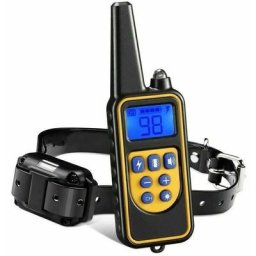 Meloive Collier de Dressage pour Chiens Rechargeable et IP67 Étanche avec Distance de 800m avec 99