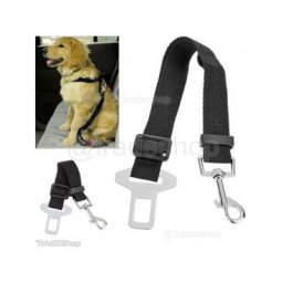 Trade Shop - Ceinture De Sécurité Pour La Laisse De Voiture Universelle Réglable Pour Chiens -