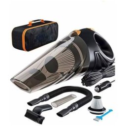 Aspirateur de voiture – Portable, haute puissance, mini aspirateur à main avec 3 accessoires,