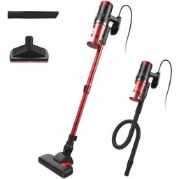 Artizlee - vxi Aspirateur Balai Sans Sac, 3 en 1 Puissance d'aspiration 18Kpa, Filtration hepa Avec