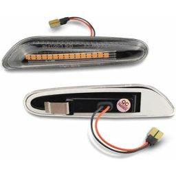 Feu clignotant dynamique BM V V LED Flowing Sequential Side Marker Light Front Fender Turn Signal