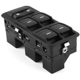 Bouton de commutation de commande de régulateur de fenêtre principal d'alimentation pour Land Rover