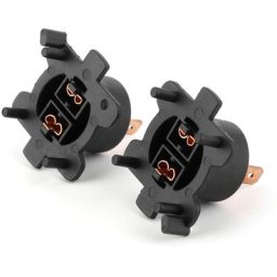 Support de Prise de Phare de Voiture, Paire de Support D'ampoule de Feu Arrière Adaptateur de Phare