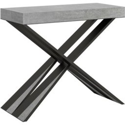 Console Diago Small Ciment Nature cadre Anthracite