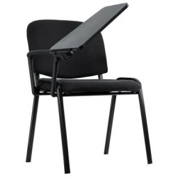 Chaises de Bureau - Chaise Ofis avec support - Noir - Noir