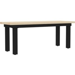 Dessus de banc 115x40x2,5 cm bois de pin massif vidaXL - Brun