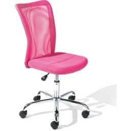 Bonan Chaise de bureau pour enfants, rose. - Rose
