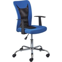 Dons Chaise de bureau, bleu, noir. - Bleue