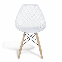 Chaise tower wood diamond ffffff - #ffffff