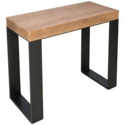 Console Tecno Sapin Teinté cadre Anthracite