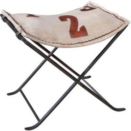 Numira Chaise de salle à manger tabouret marron, beige. - Marron