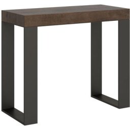 Console Tecno Noyer cadre Anthracite