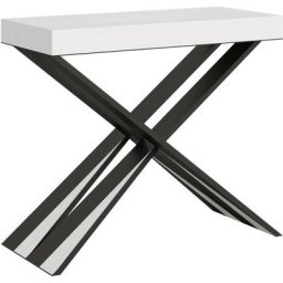 Console Diago Small Frêne Blanc cadre Anthracite