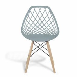 Chaise tower wood diamond 8E8E8E - #8e8e8e