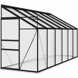 Vidaxl - Serre Anthracite Aluminium 7,77 m³ n/a