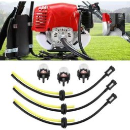 3 pcs Tuyau Essence Debroussailleuse Filtre à Essence Debroussailleuse Tuyau Carburateur