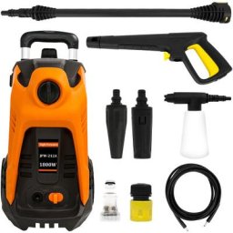 Laveuse à haute pression électrique portable 1800W 300 l/h Machine à laver de voiture avec fil de