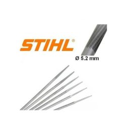Kit lime ronde affutage chaine tronçonneuse Stihl 5.2 mm 6