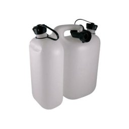 Bidon double réservoir Oregon essence / huile 5 +3 L Blanc