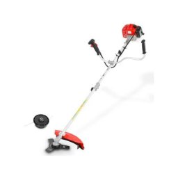 Jardin 128 bts Debroussailleuse essence systeme de coupe a 2 fils et couteau a 3 dents - Hecht