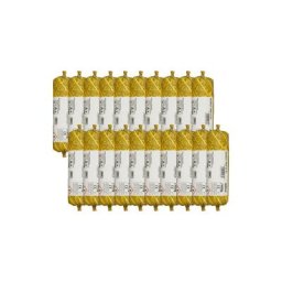 Sika - Lot de 20 recharges mastic colle flex pro 11 fc Purform - Gris béton - 300ml - 644876x20