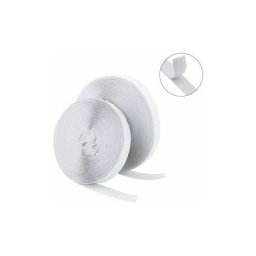 Ruban velcro auto-adhésif 25M extra fort, adhésif double face avec fermeture velcro Tampon adhésif