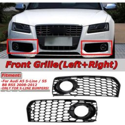 Paire Grille avant Pour Audi A5 S-Line S5 B8 RS5 2008-2012