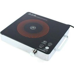 Plaque à Induction en Vitrocéramique Table de Cuisson Avec Brûleur Électrique Portable 2200 Watts