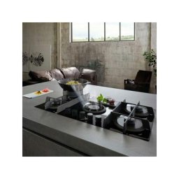 Plaque de cuisson gaz avec hotte intégrée Elica nikolatesla flame 88cm noir - Évacuation - noir